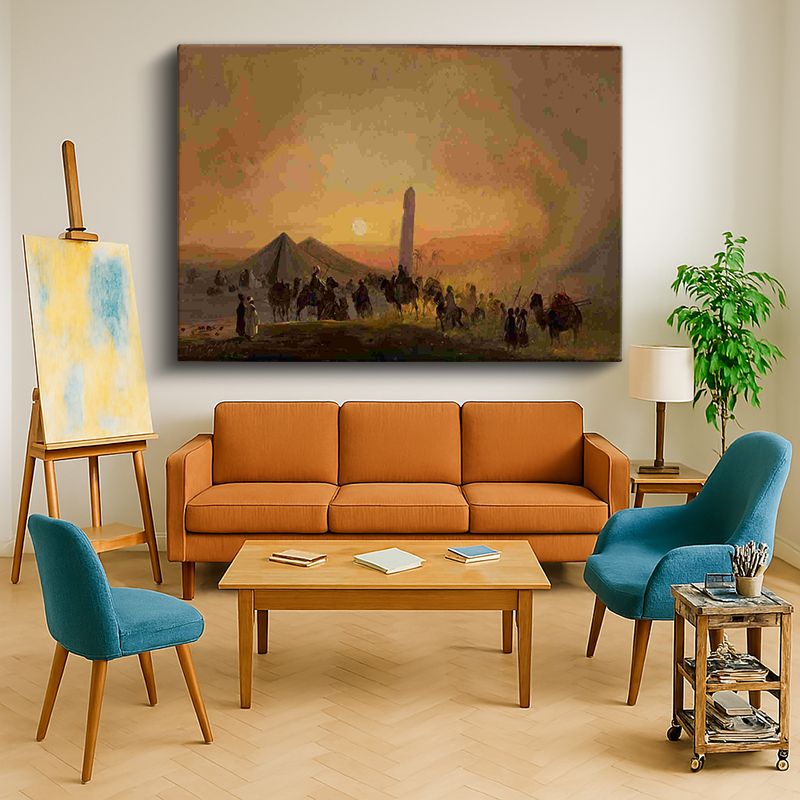 Ressam Kanvas Tablo 466